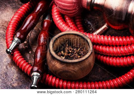 Smoking Shisha With Tobacco