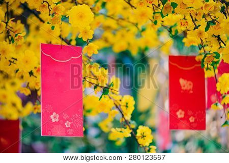 Red Envelopes Lunar New Year. High-quality Stock Images Of Red Envelopes Lunar New Year Draw Ochna I