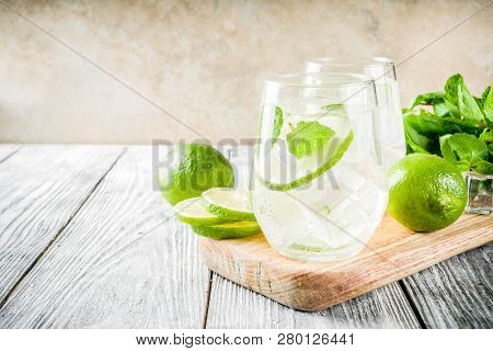 Summer Sour Cocktail Mojito