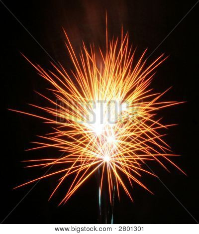 오렌지 불꽃