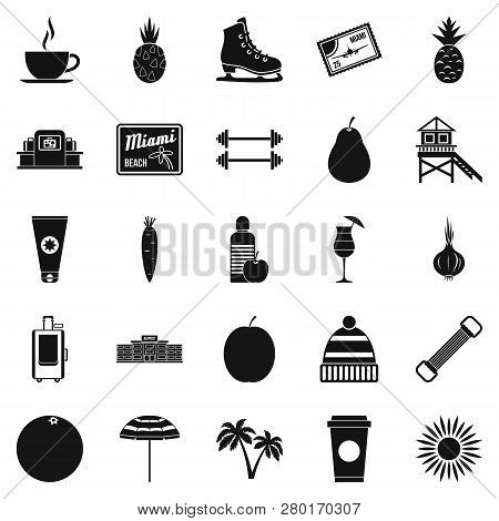 Discipline Icons Set. Simple Set Of 25 Discipline Icons For Web Isolated On White Background