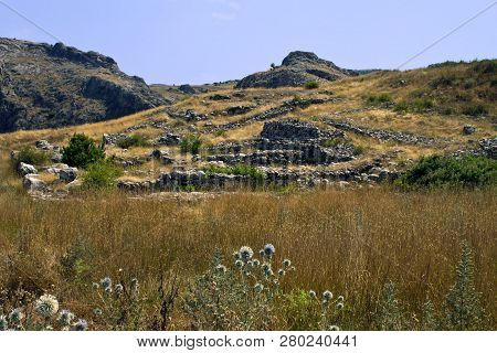 Ruins Of Hattusa, Ancient Hittite Capital, Turkey