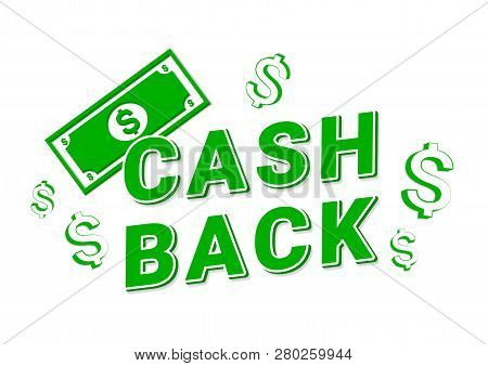 Cashback Icon Web On White Background. Business Icon For Web Design. Financial Transfer Vector. Qual