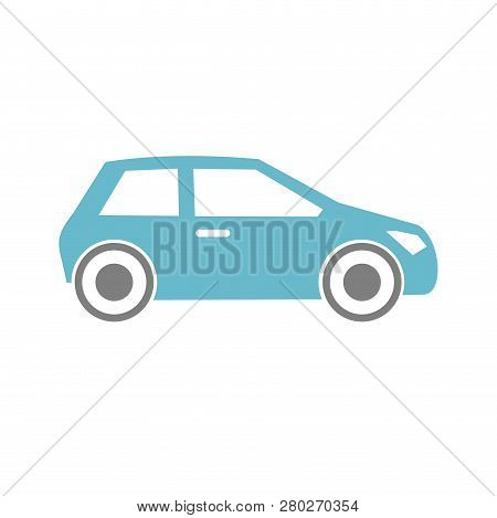 Car Icon On White Background For Graphic And Web Design, Modern Simple Vector Sign. Internet Concept