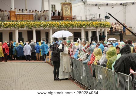 24.09.2018. Aglona, Latvia. His Holiness Pope Francis Visit Latvia
