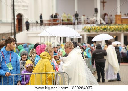 24.09.2018. Aglona, Latvia. His Holiness Pope Francis Visit Latvia