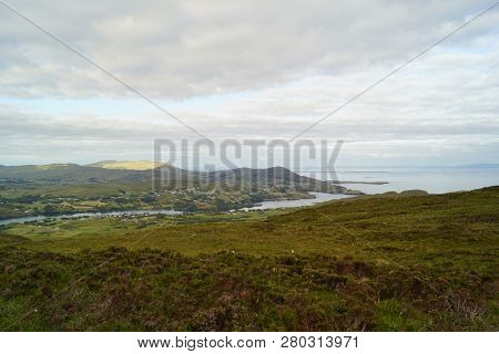 The Slieve League Cliffs In The West Of The Irish County Donegal On The Atlantic Ocean Are With 601 