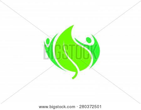 Healthy Natural Body Human Care Logo Design