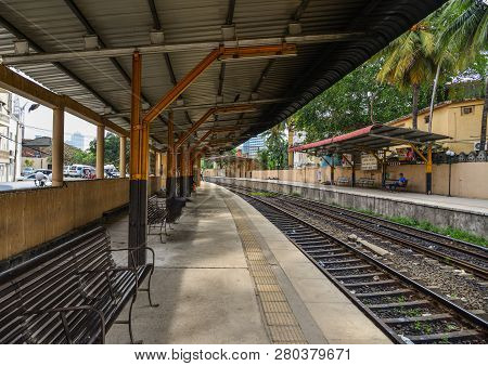 Railway Station In Colombo, Sri Lanka