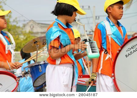 Paraders ในฤดูกาลเทศกาลกีฬาท้องถิ่น