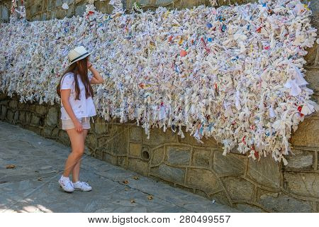 July 15, 2018, Izmir, Turkey. Ephesus, The House Of The Virgin Mary