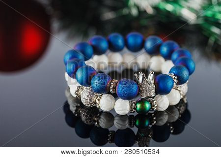 Beautiful Jewelry Made Of Natural Stones And Exquisite Accessories