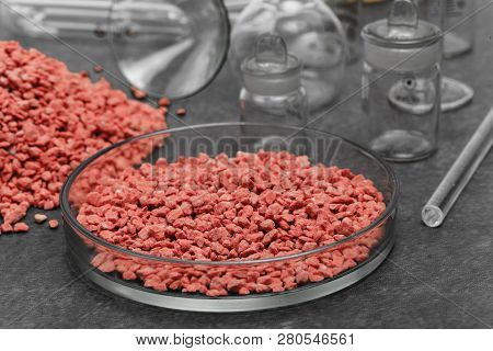 Muriate Of Potash (mop) Fertilizer Close Up