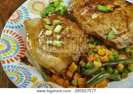 Chuletas A La Jardinera