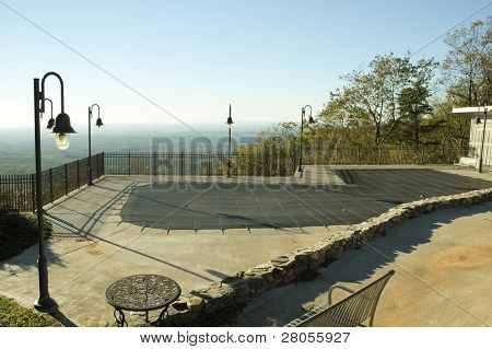 Cheaha State Park overlook Aussichtsplattform
