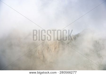 Peaks in Oza Valley, Pyrenees, Spain.
