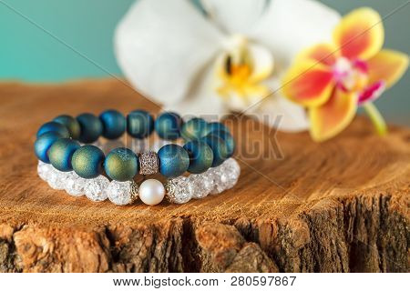 Beautiful Jewelry Made Of Natural Stones And Exquisite Accessories