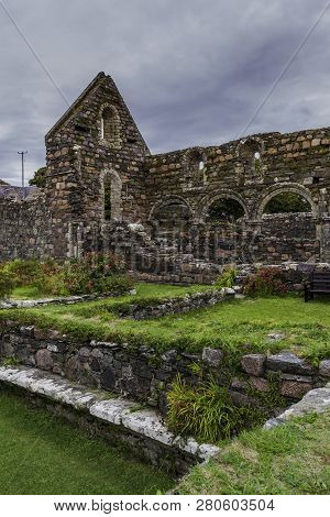 Ruins Of The Nunnery On The Island Of Iona