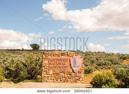 Hovenweep Národní památník znamení