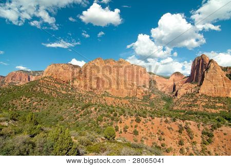 útesy kaňonu kolob