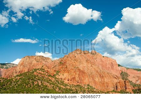 útesy kaňonu kolob