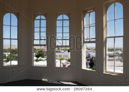 Marfa soudu pohled Marfa, Texas