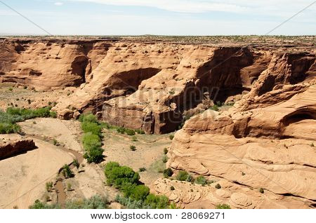 Vale do Rio do Canyon de Chelly