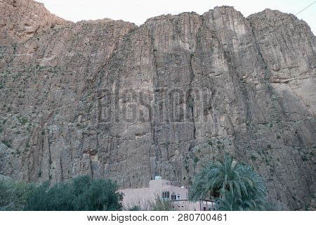 Beautiful Desert Landscape Of Todra Gorge In High Atlas In Morocco