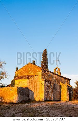 Chapel St. Sixte near Eygalieres, Provence, France