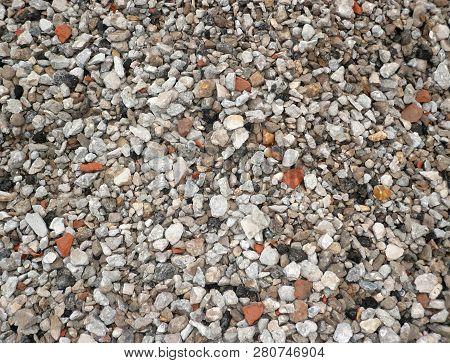 Image Of Many Gravel For Background At Day