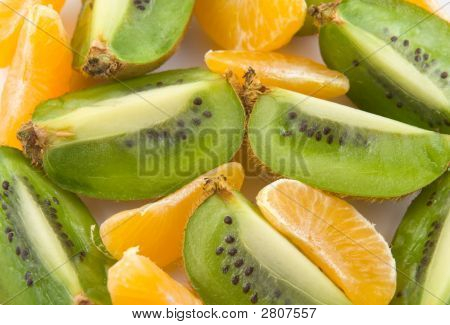 Mandarin og Kiwi