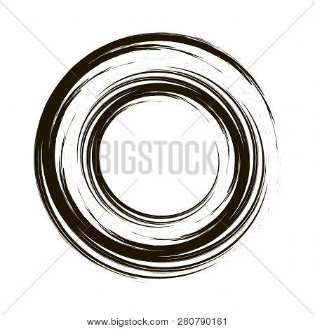 White Background. Tunnel Abstract. Twisted Lines. Abstract Fractal Background. Logo. Glitch Lines.