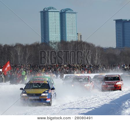 Moscou, Russie - 23 février : 21 traditionnels 