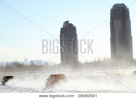 Moskva, Rusland - februar 23: 21 traditionelle 