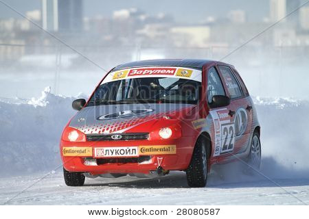 Moskva, Rusland - februar 23: 21 traditionelle 