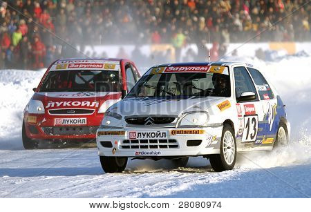 Moskva, Rusland - februar 23: 21 traditionelle 