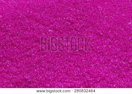 The Pile Of Raw Material  Thermoplastic .the Raw Pink Pigment Material.
