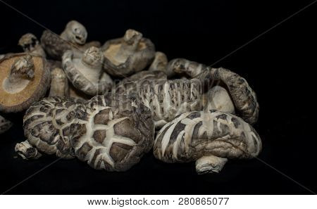 Dried Premium Shiitake Mushrooms - Natural Ingredient