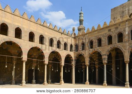 The Sultan al-Nasir Muhammad ibn Qala'un Mosque at Citadel of Cairo - Cairo, Egypt