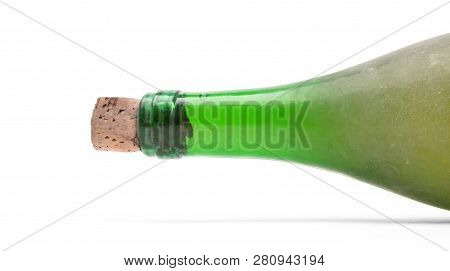 Top Of An Old Bottle Of Wine
