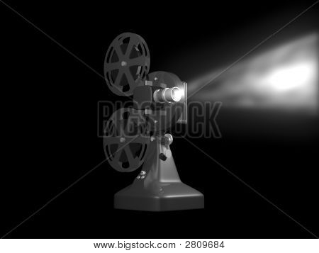 Videoproiettore grigio