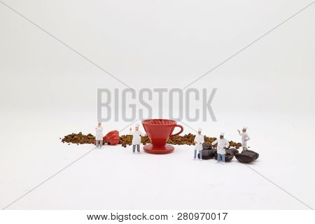 A Figure Cooker With Professional Coffee Maker