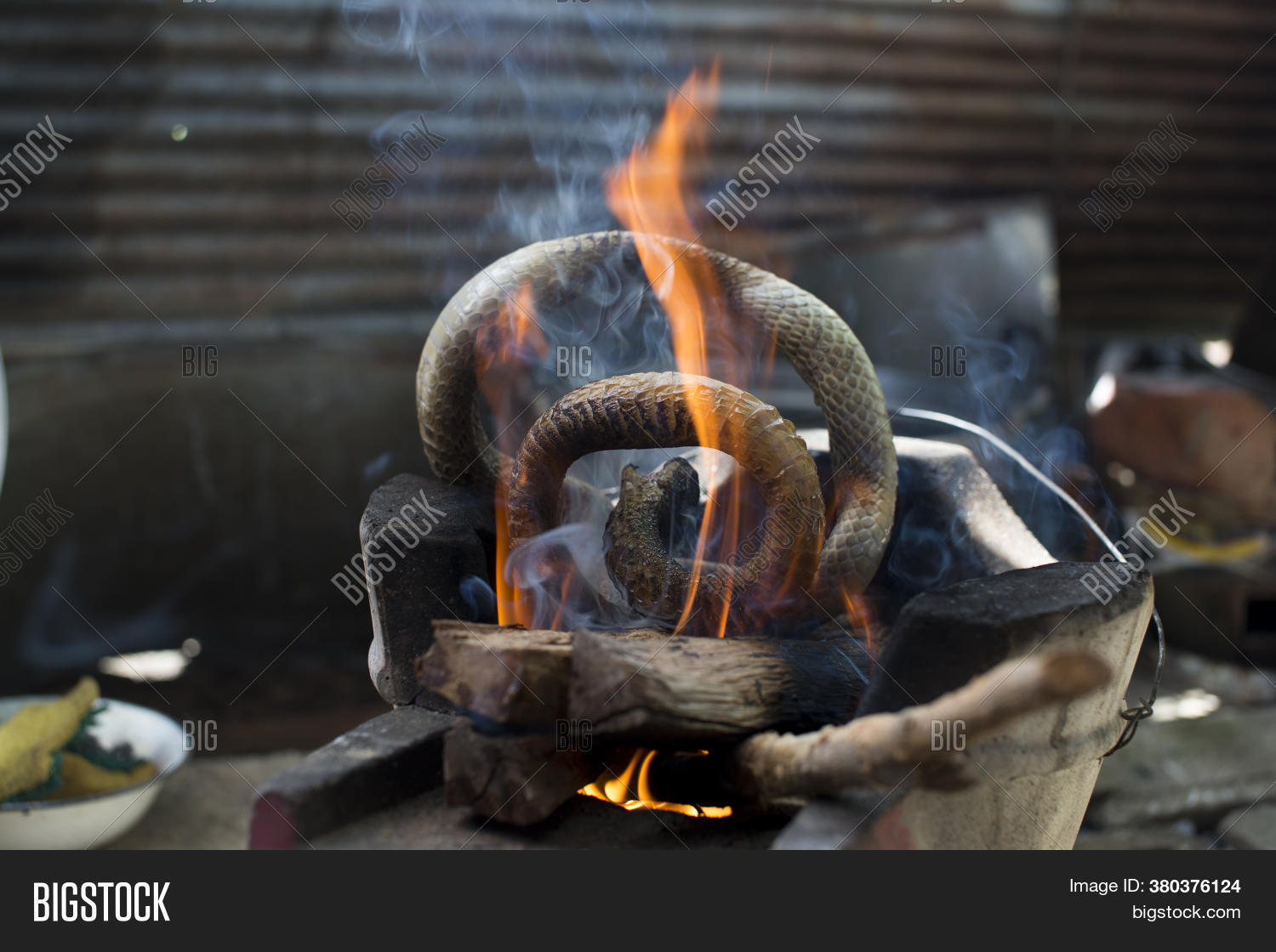 Burn Snake Cooking Image & Photo (Free Trial) Bigstock