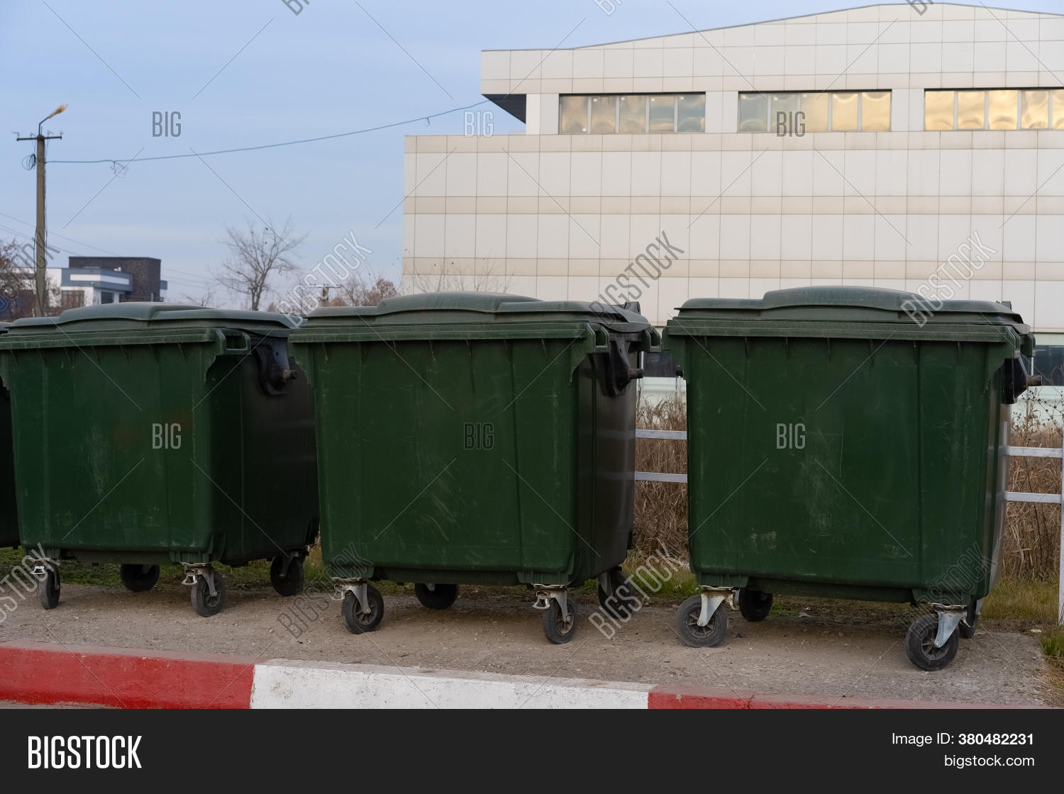 Closed Waste Bins Lid. Image & Photo (Free Trial) Bigstock