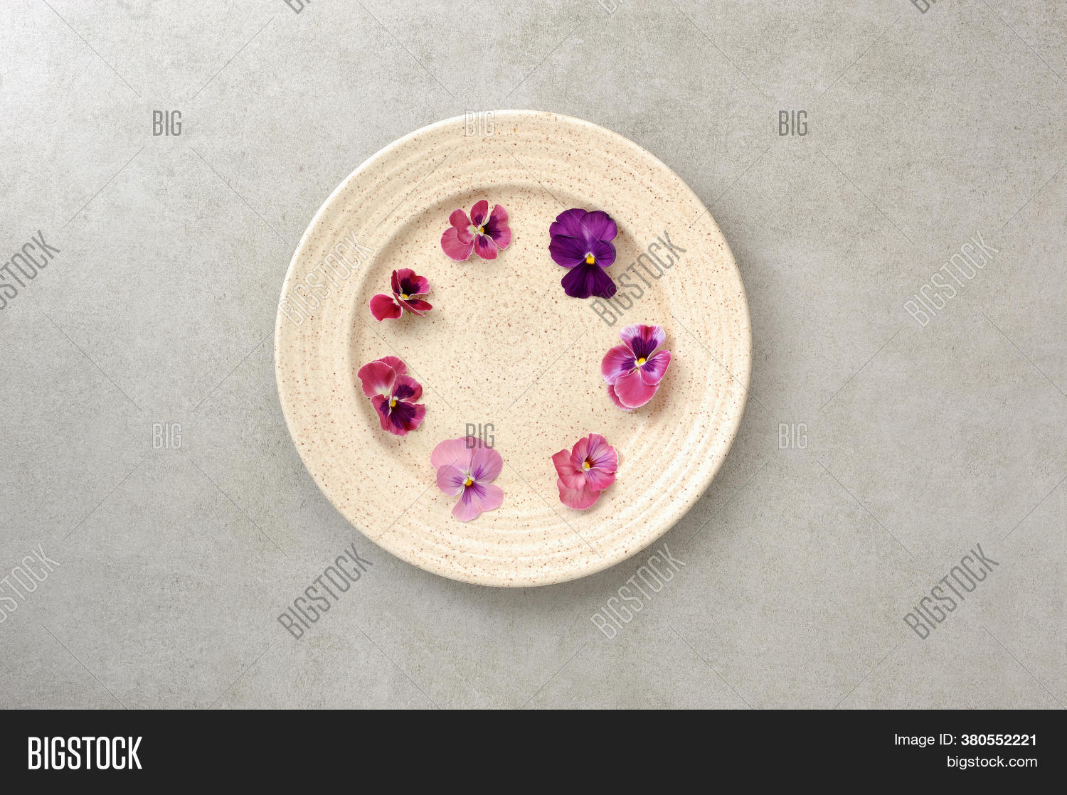 Edible Flowers Viola Image & Photo (Free Trial) Bigstock