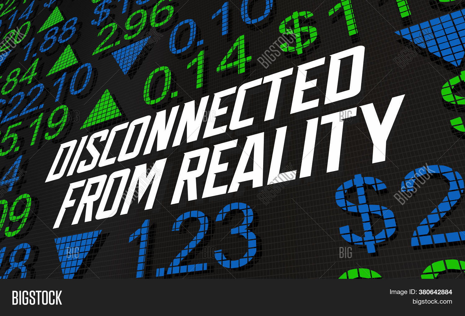 Disconnected From Reality Scan Vf Disconnected Reality Image & Photo (Free Trial) | Bigstock