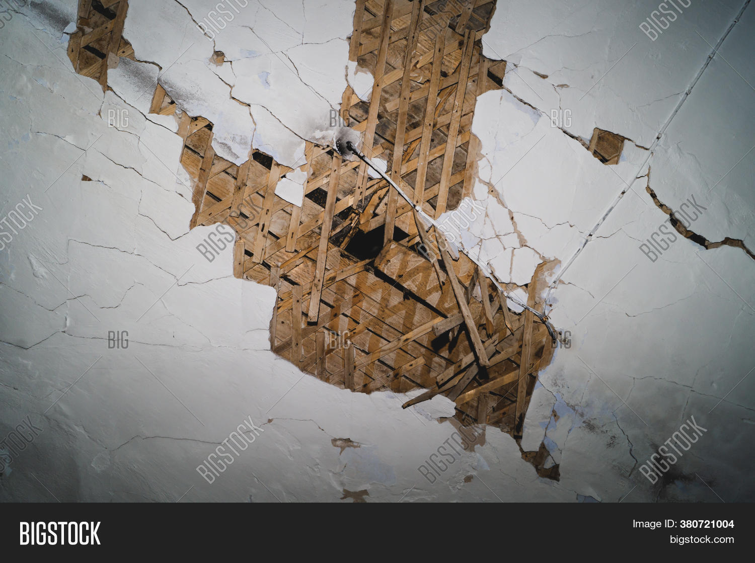 Dilapidated Ceiling Image & Photo (Free Trial) Bigstock