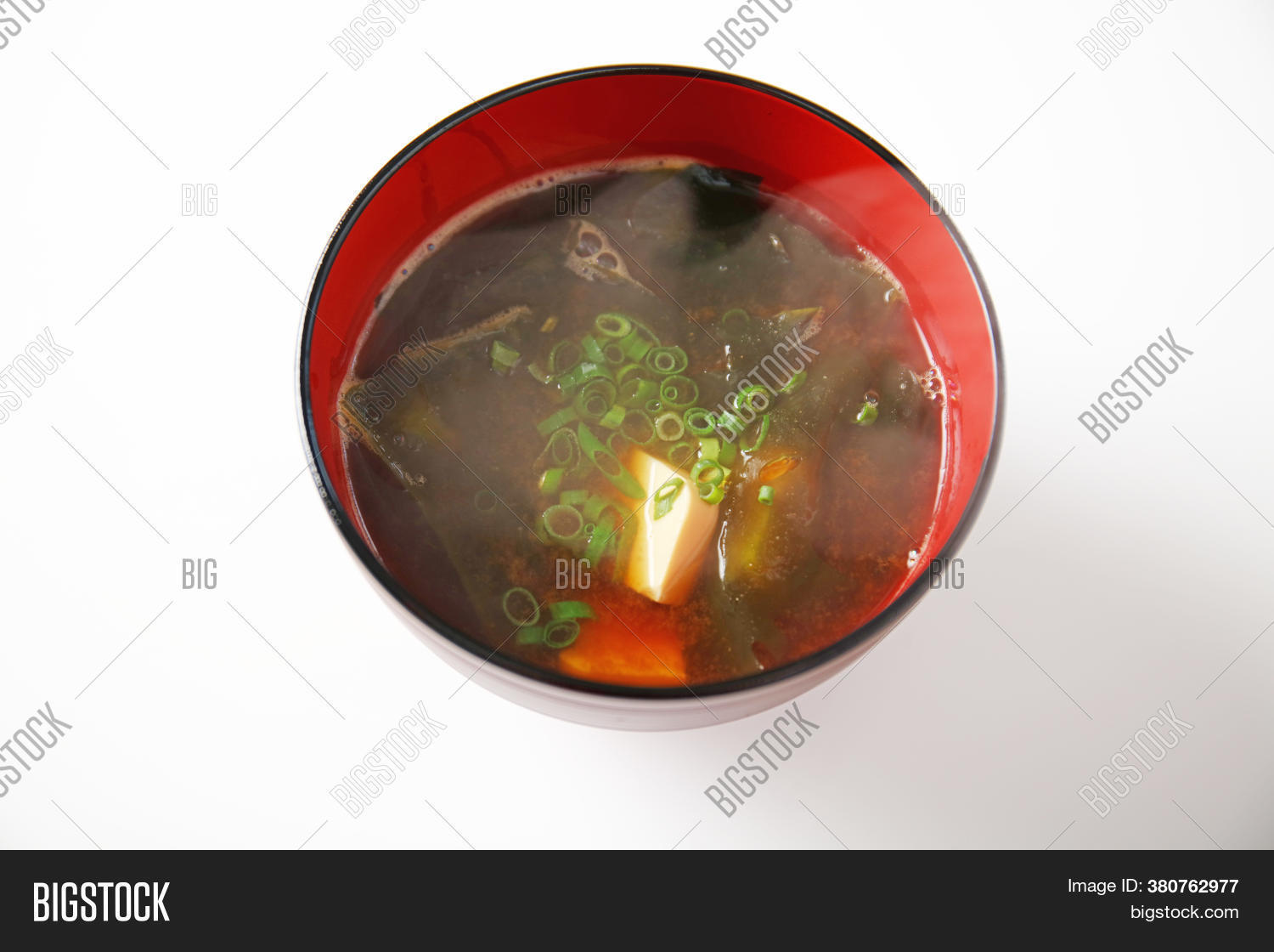 Bowl Miso Soup Image & Photo (Free Trial) Bigstock