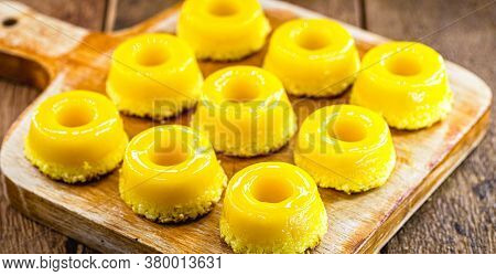 Sweet Made From Egg Yolk, Called In Brazil Quindim, And In Portugal Brisa-do-lis.