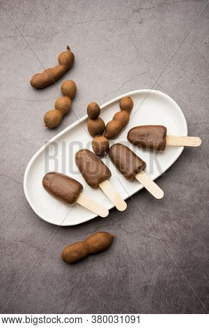 The imli or tamarind Lollipop is An Indian Stick Candy With A Desi Twist